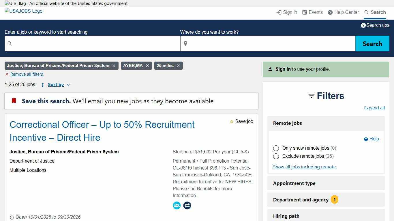 USAJOBS - Search